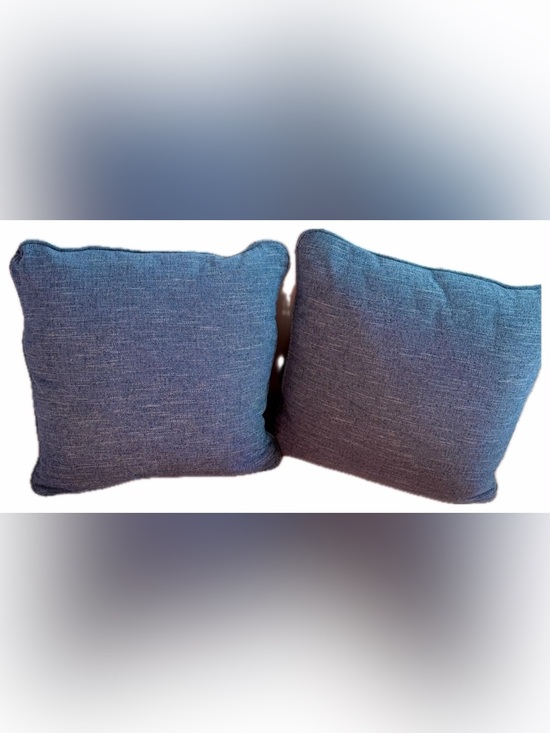 Ashley Funiture Other - Ashely Furniture Blue Denim Throw Pillow Covers (Set of 2 )